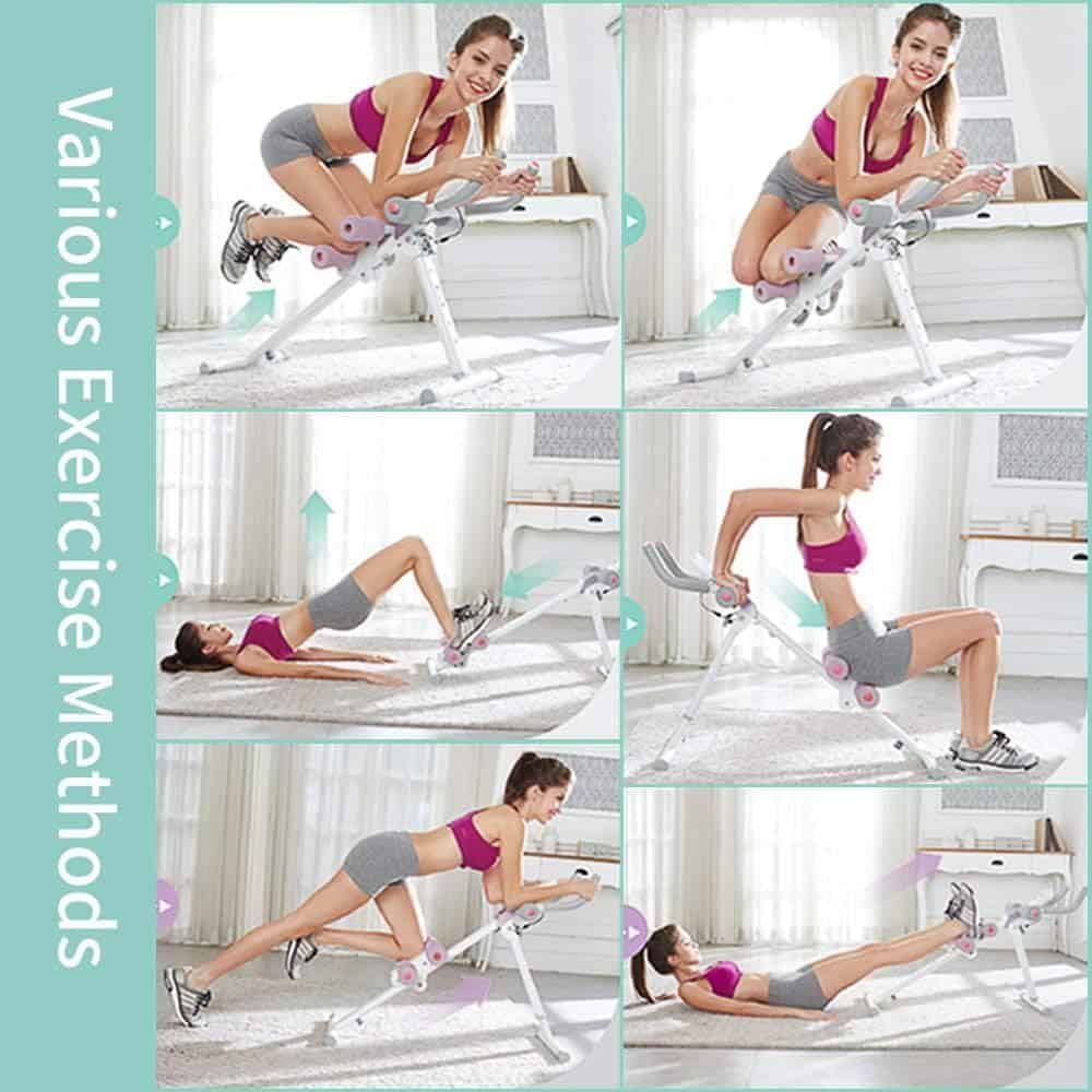 leikefitness Ab Trainer Ajustable para Abdominales Máquina - Imagen 5