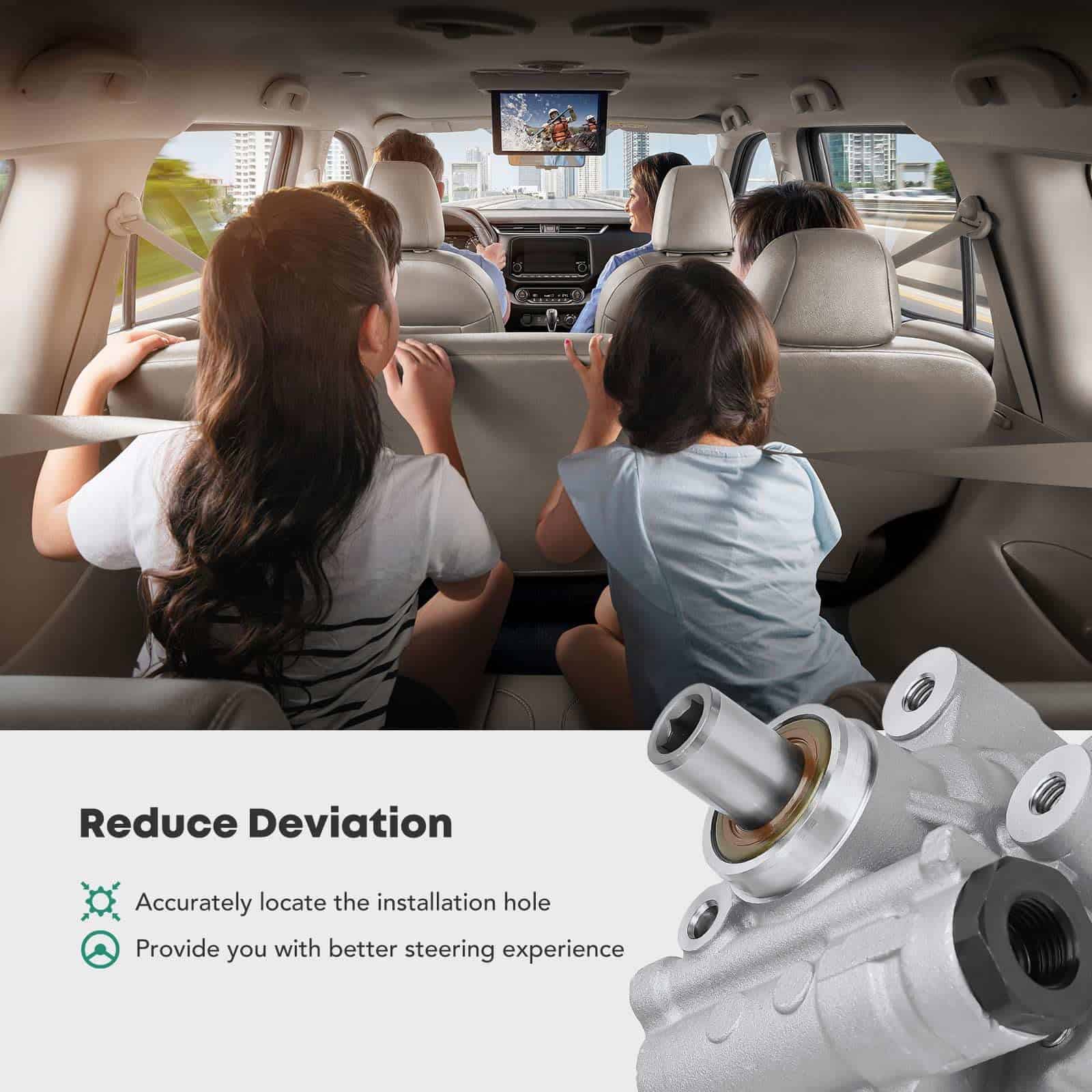 Bomba de Dirección Asistida YHTAUTO para Chrysler Town & - Imagen 8