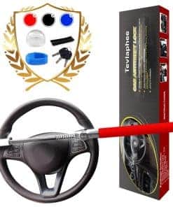 Bloqueo de Volante Tevlaphee para Coches, Bloqueo de Rueda,