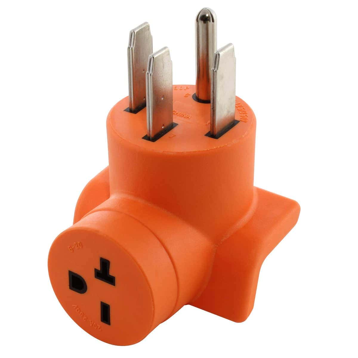 Adaptador de 50 amperios de RV/Range/Generador 14-50 a