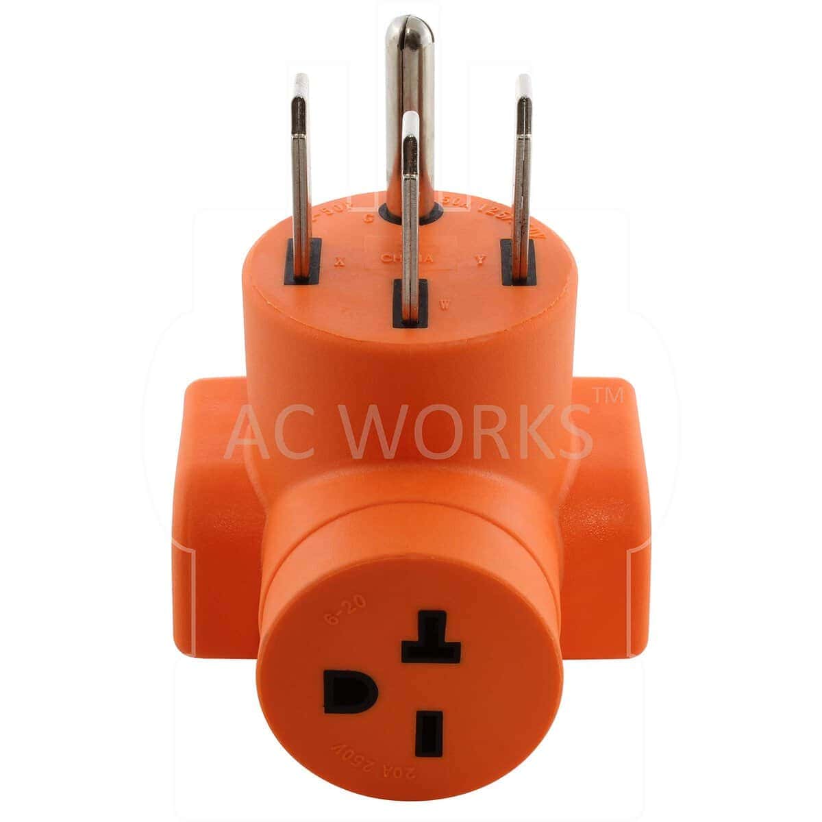Adaptador de 50 amperios de RV/Range/Generador 14-50 a - Imagen 5