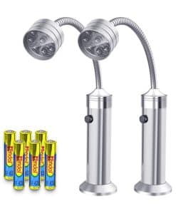 Luz de Parrilla para Barbacoa Accesorios para -Plata