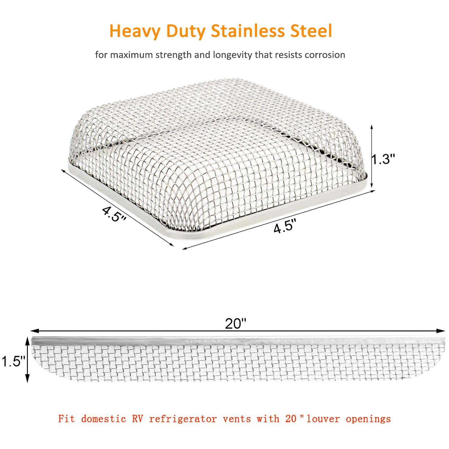 Pantalla de insectos para calentadores de RV, pantalla de - Imagen 4