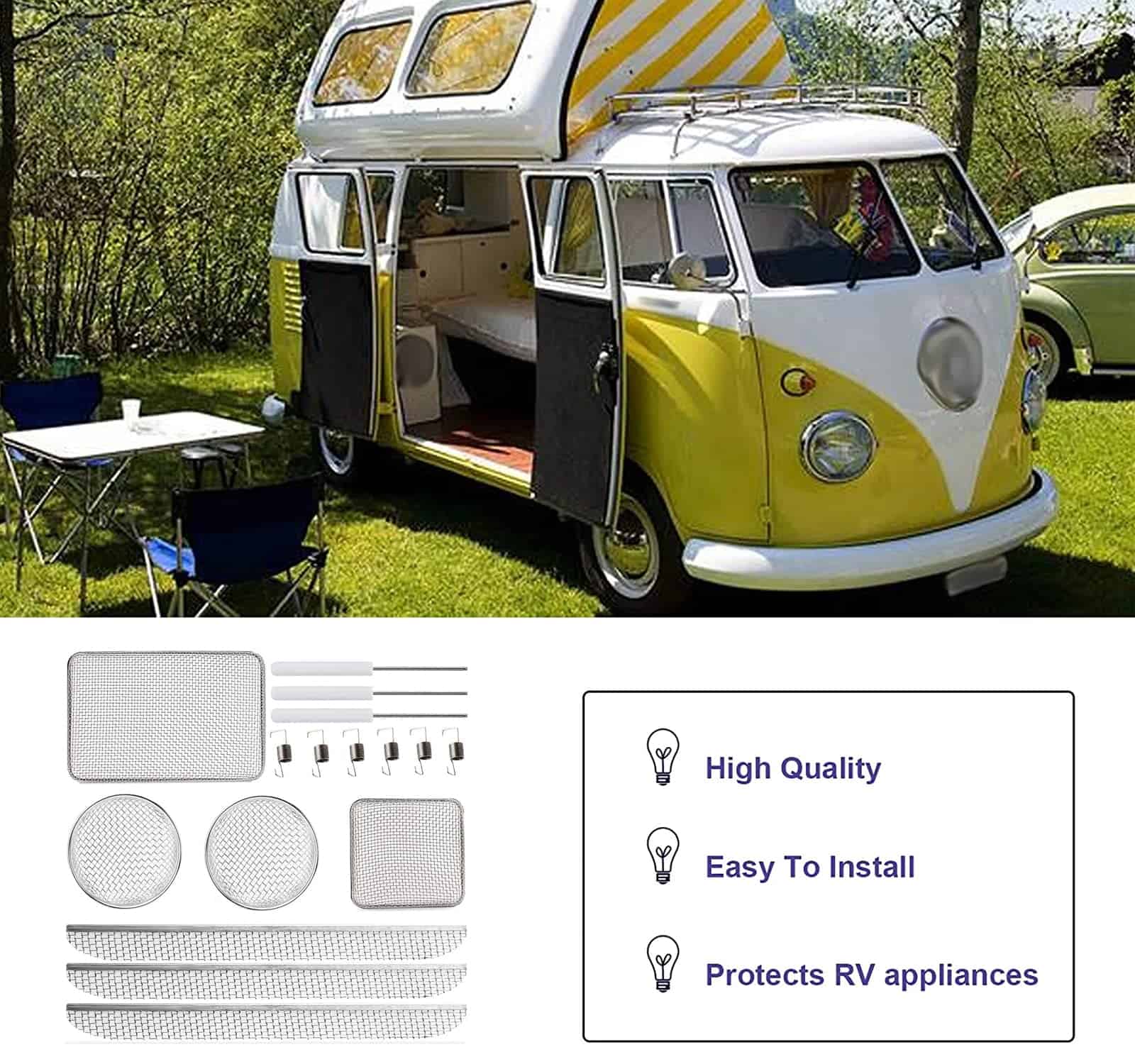 Pantalla de insectos para calentadores de RV, pantalla de - Imagen 7