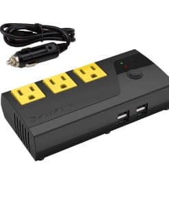 Scosche PI200PS-1 INVERT200 - Inversor de corriente para