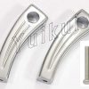 Elevadores de manillar cromados universales de 25.4mm 1
