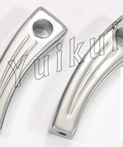 Elevadores de manillar cromados universales de 25.4mm 1