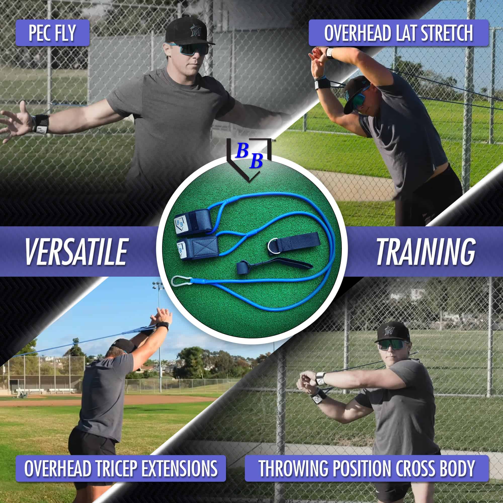 Banda de Resistencia para Entrenamiento de Beisbol y - Imagen 6