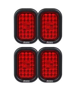 Luces de Cola de Remolque Rojas de 5" x 3" con 24 LED -