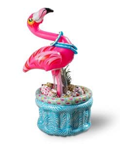 Enfriador Inflable de Flamenco JOYIN con Juego de Anillos,