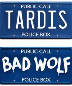 Placas de matrícula de metal estampadas Celebrity Machines