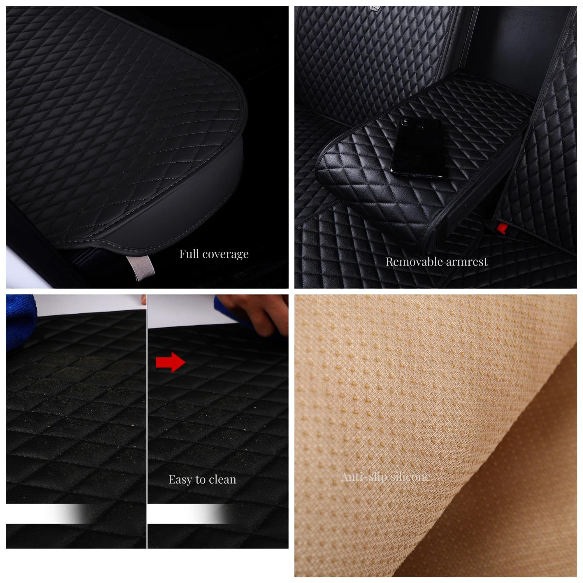 Cubiertas universales de asiento Red Rain para automóviles - Imagen 6