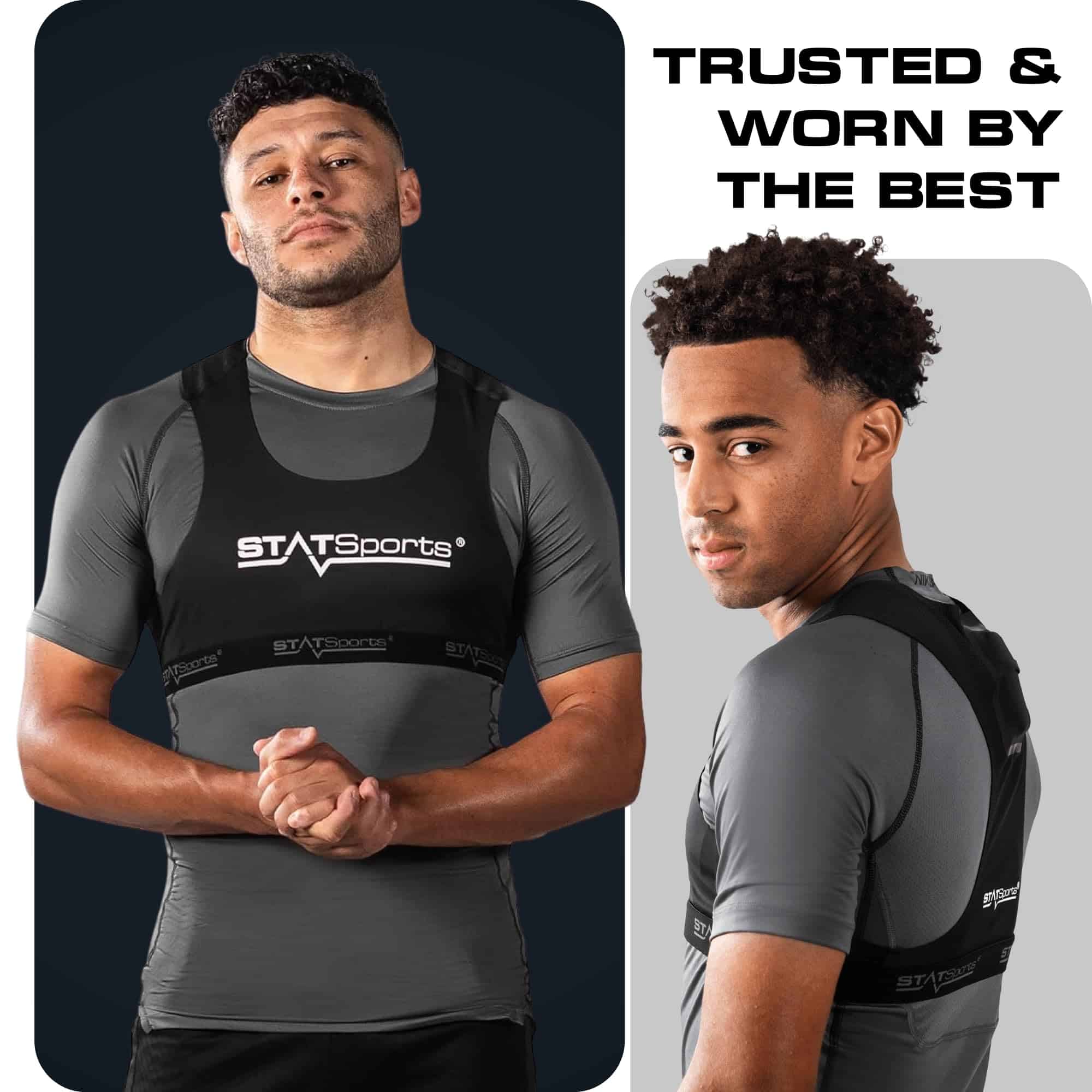 Chaleco Rastreador de Fútbol STATSports APEX -Negro - Imagen 10