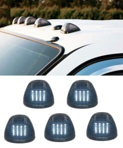 5 X Luz de marcador de repuesto, Lente ahumada con luces