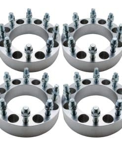 DCVAMOUS 4PC 8x6.5 a 8x170 Adaptadores de -Plata