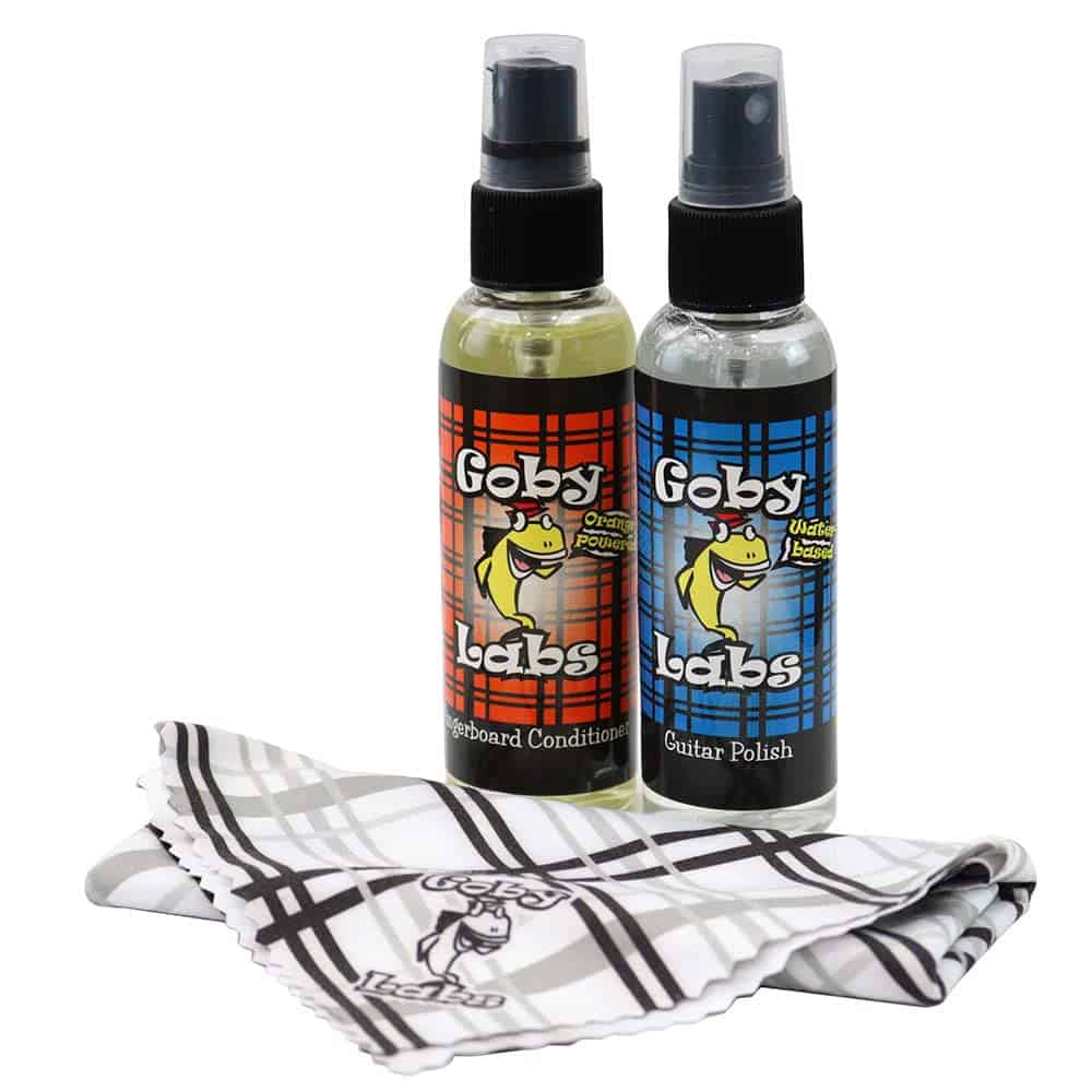 Kit de Cuidado para Guitarra Hosa Technology Goby Labs