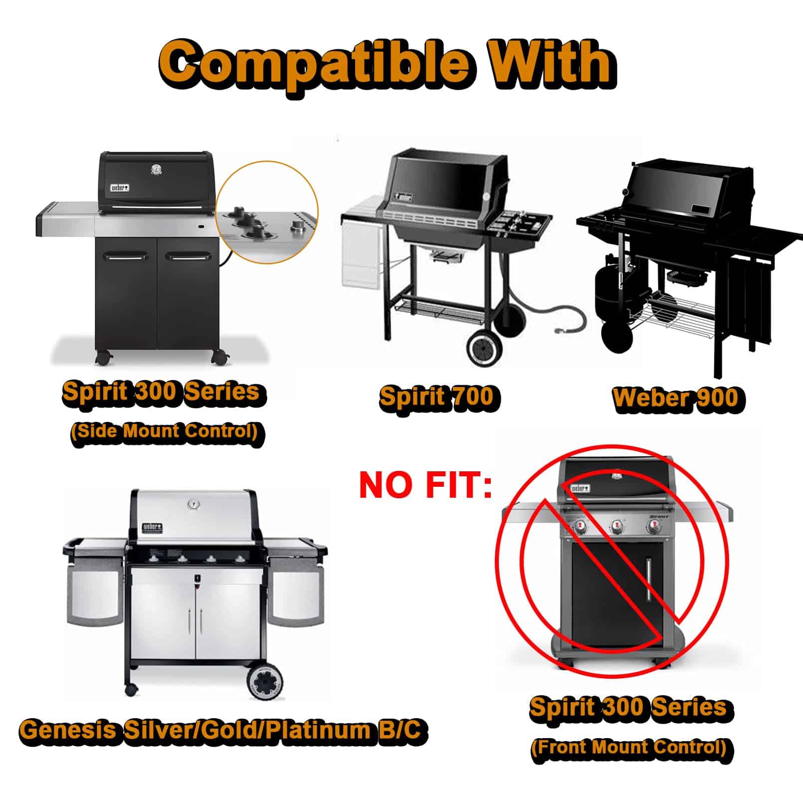 22.5 Pulgadas 7536 7537 Barras Flavorizer 7508 Tubo - Imagen 5