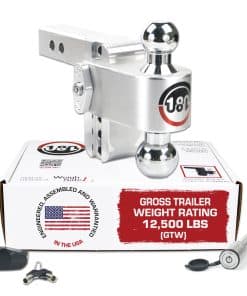 Weigh Safe Adjustable Trailer Hitch Ball Mount, Enganche