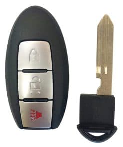 Control remoto de entrada sin llave para llavero Nissan