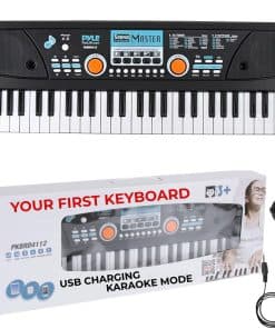 Teclado eléctrico PYLE de 49 teclas - Teclado de música