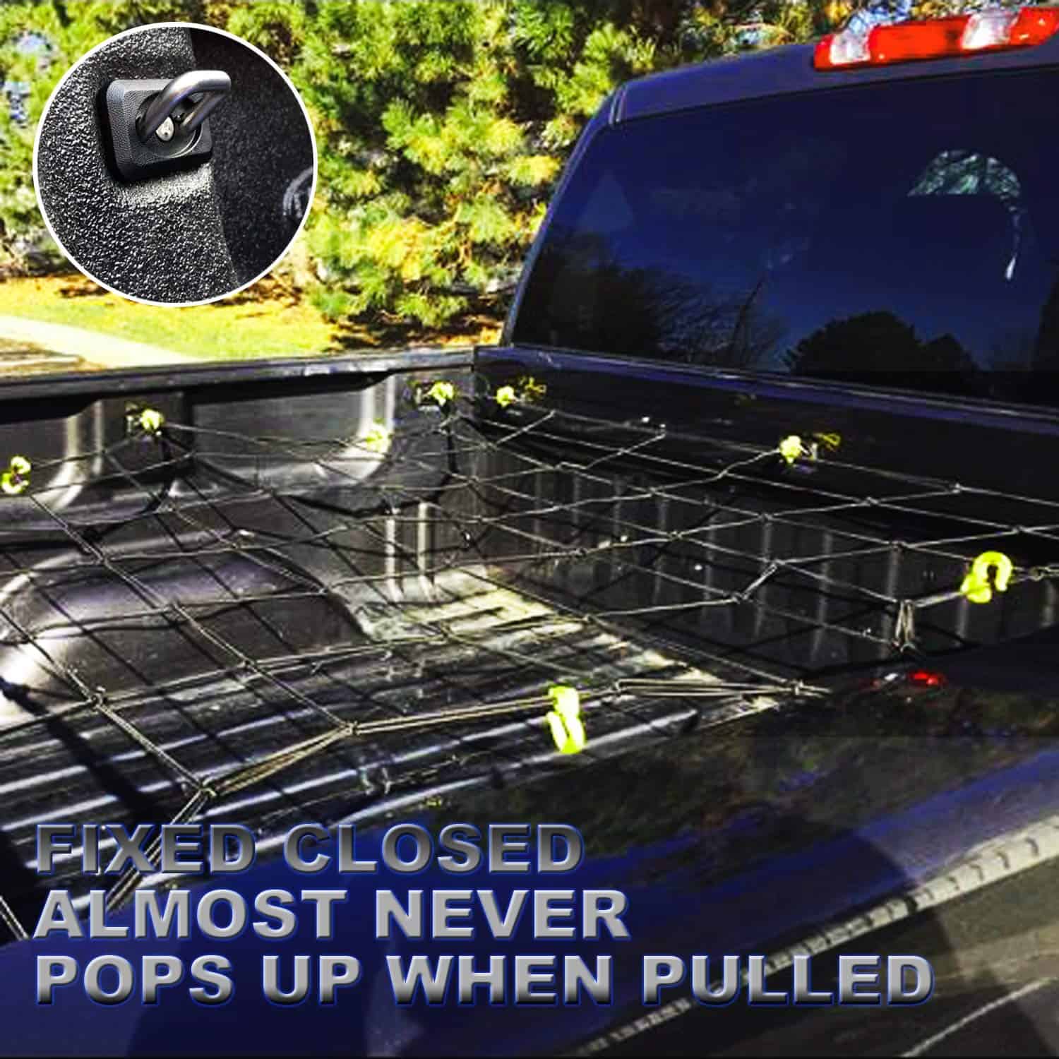 4 Anclajes para Amarre de Cama de Camión Dibanyou para - Imagen 3