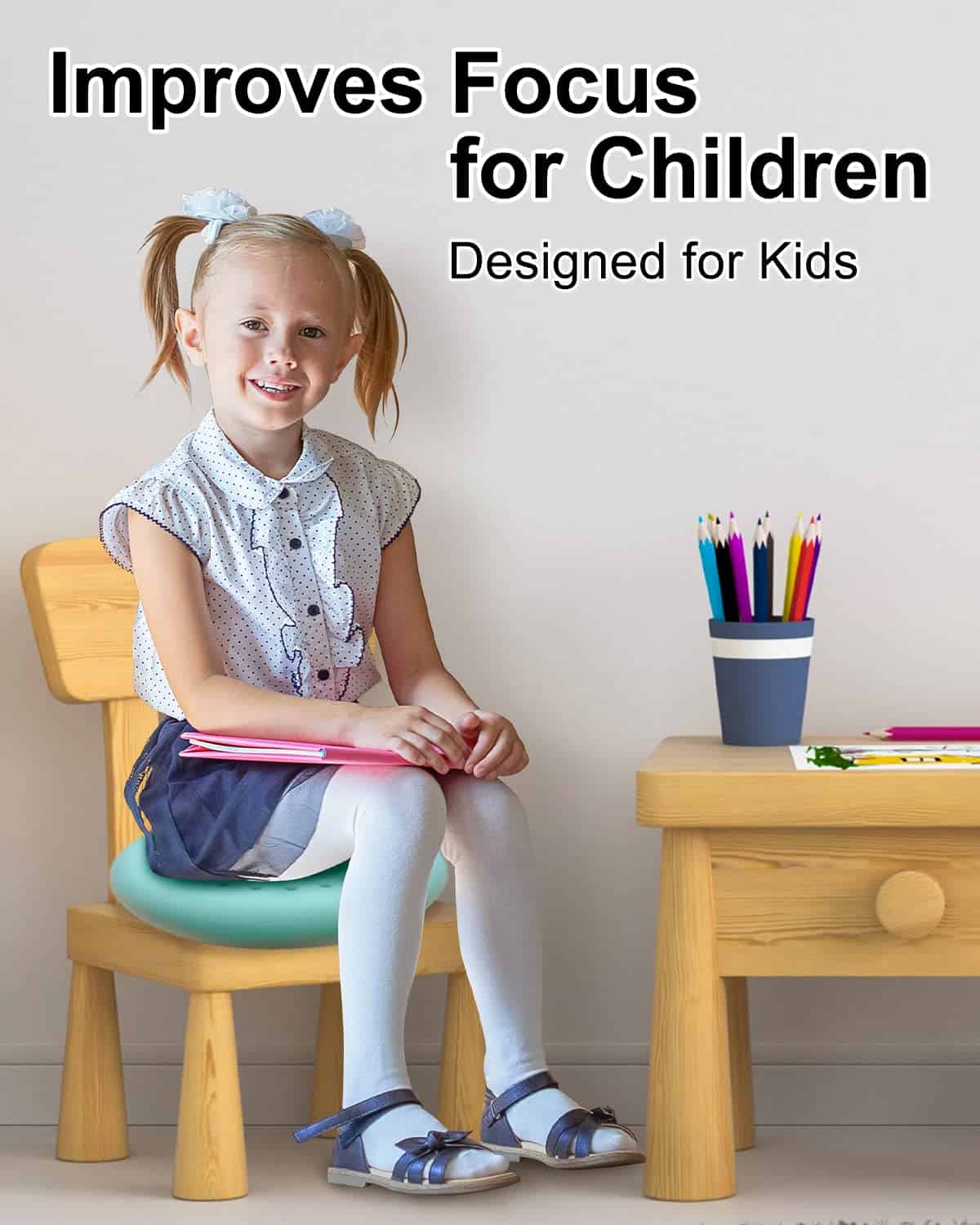 Cojín de equilibrio Tumaz - Asiento movible para mejorar la - Imagen 7