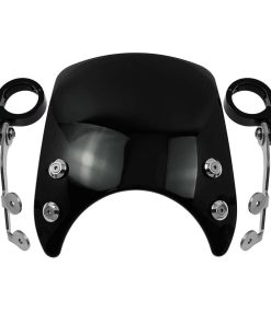 Parabrisas Universal para Motocicleta HDBUBALUS con Montura