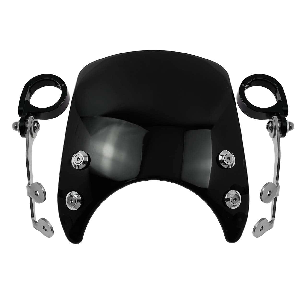 Parabrisas Universal para Motocicleta HDBUBALUS con Montura
