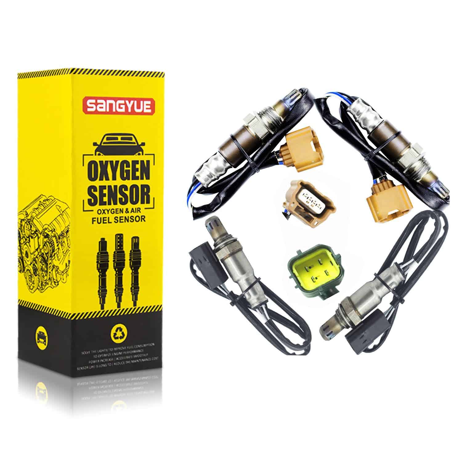 Sensor de oxígeno Sangyue O2 para Infiniti G37 Nissan 370Z