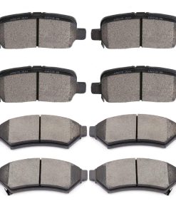 Juegos de Pastillas de Freno de Cerámica, SCITOO 8pcs Juego