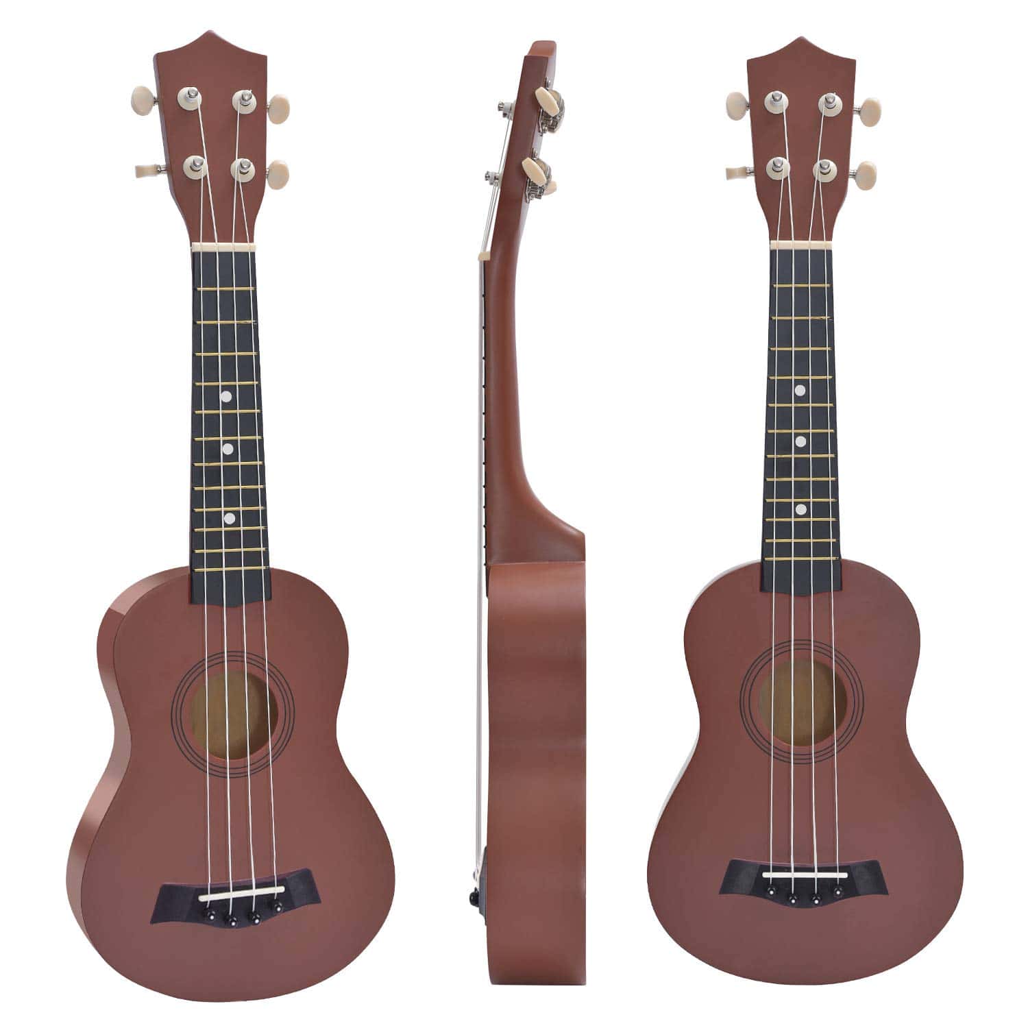 Kit de Inicio de Ukulele Soprano NOT HOME, 21 Pulgadas de - Imagen 3