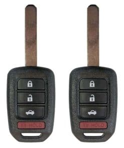 Llave de control remoto sin llave Fits 2014 2015 2016 Honda