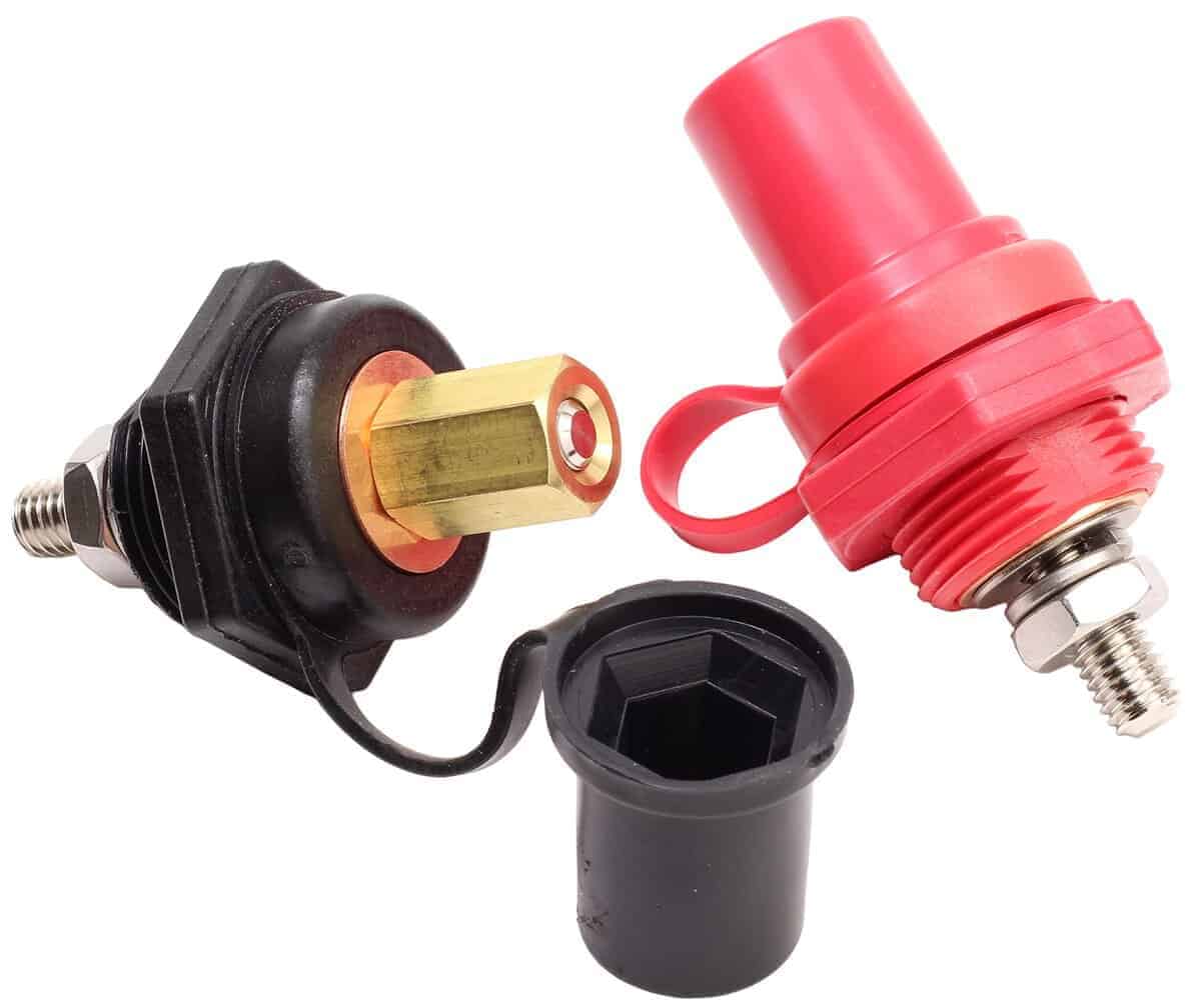 Postes de Carga de Batería Premium Rojo y Negro de - Imagen 6