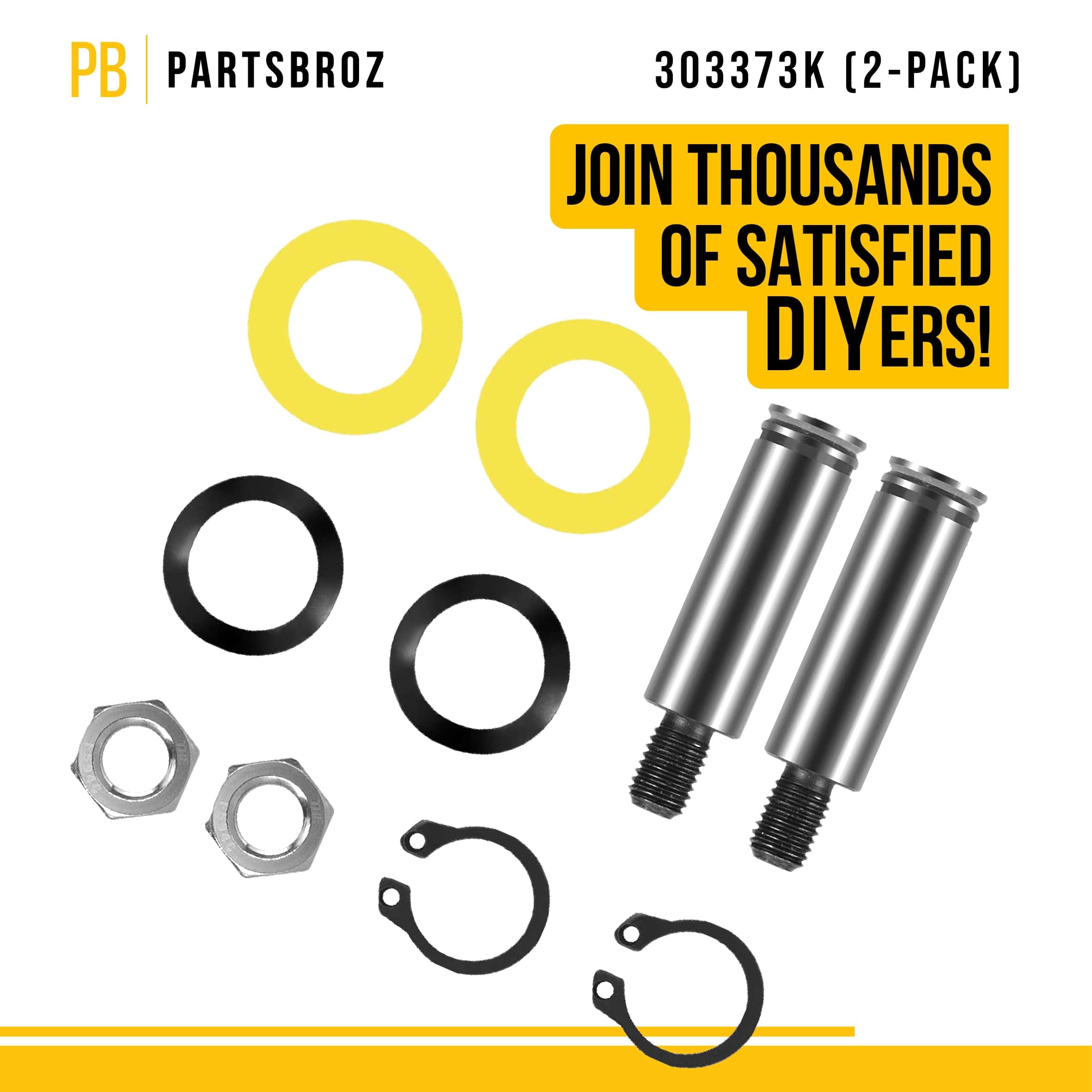 Kit de Rodillo de Tambor PartsBroz 12001541 303373K - Imagen 6