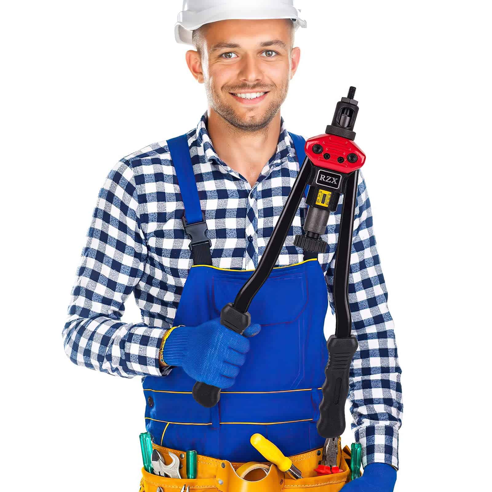 Herramienta de Tuercas Remachables RZX 16", Remachadora - Imagen 3