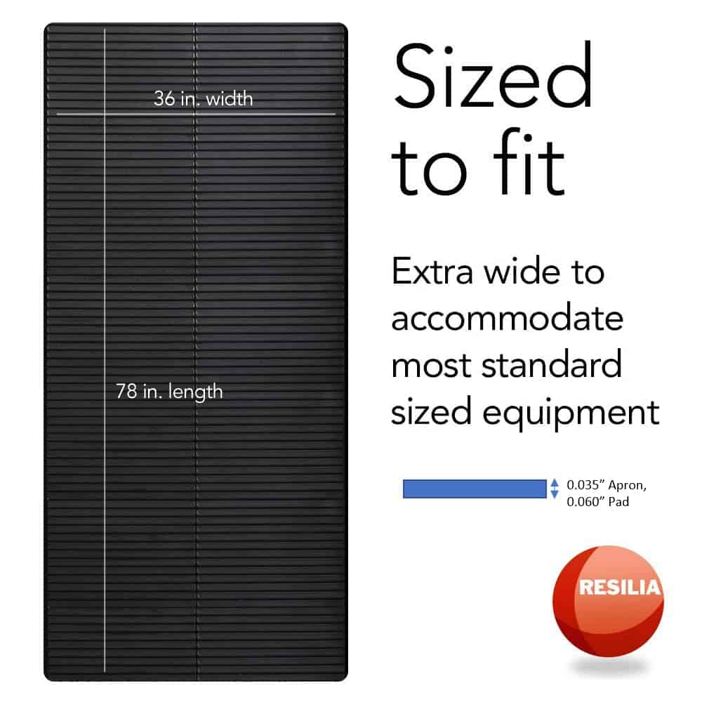 Tapete protector resistente Resilia para equipo de - Imagen 4