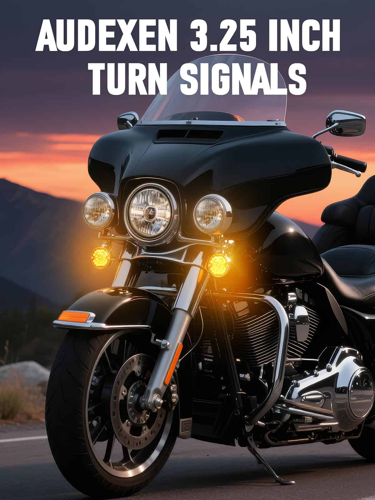 AUDEXEN 3-1/4 Pulgadas Faro Delantero de Colín LED Lente - Imagen 8