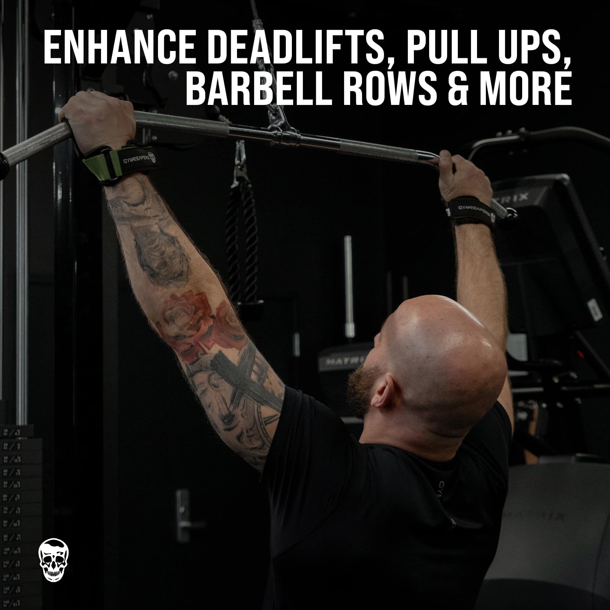 Agarres para Levantamiento de Pesas -Verde - Imagen 5