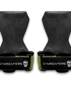 Agarres para levantamiento de pesas -Verde