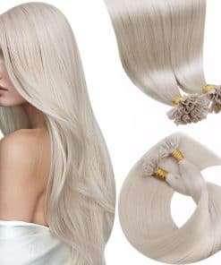 LaaVoo Extensiones de Cabello con Punta en U de Cabello