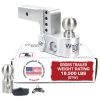 Weigh Safe Adjustable Trailer Hitch Ball -0 lbs GTW