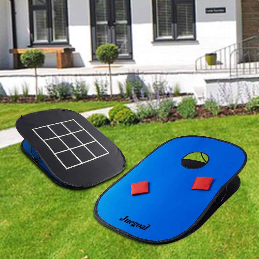 Juegoal Juego de Cornhole Plegable Portátil de 3x2 pies con - Imagen 4