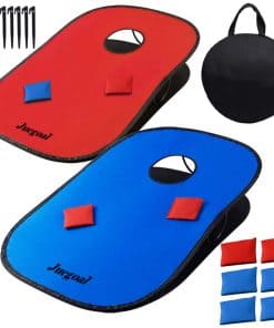 Juegoal Juego de Cornhole Plegable Portátil de 3x2 pies con