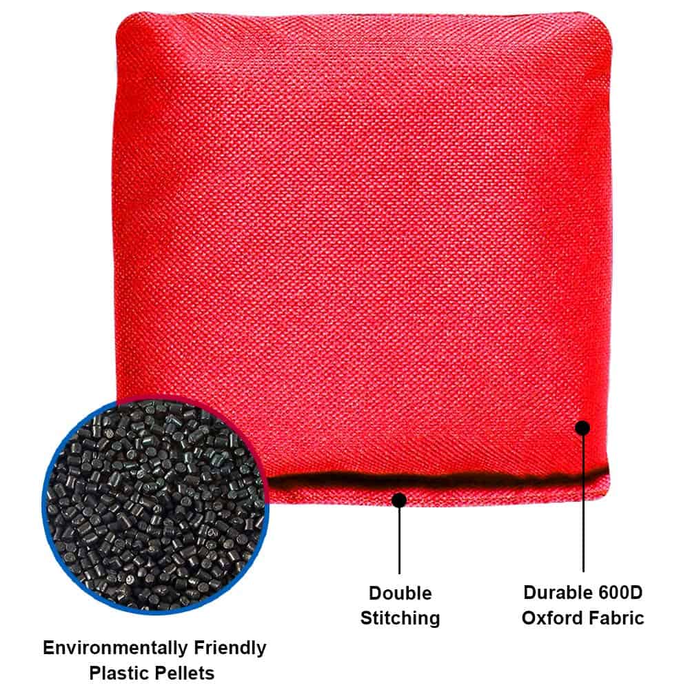 Juegoal Juego de Cornhole Plegable Portátil de 3x2 pies con - Imagen 7