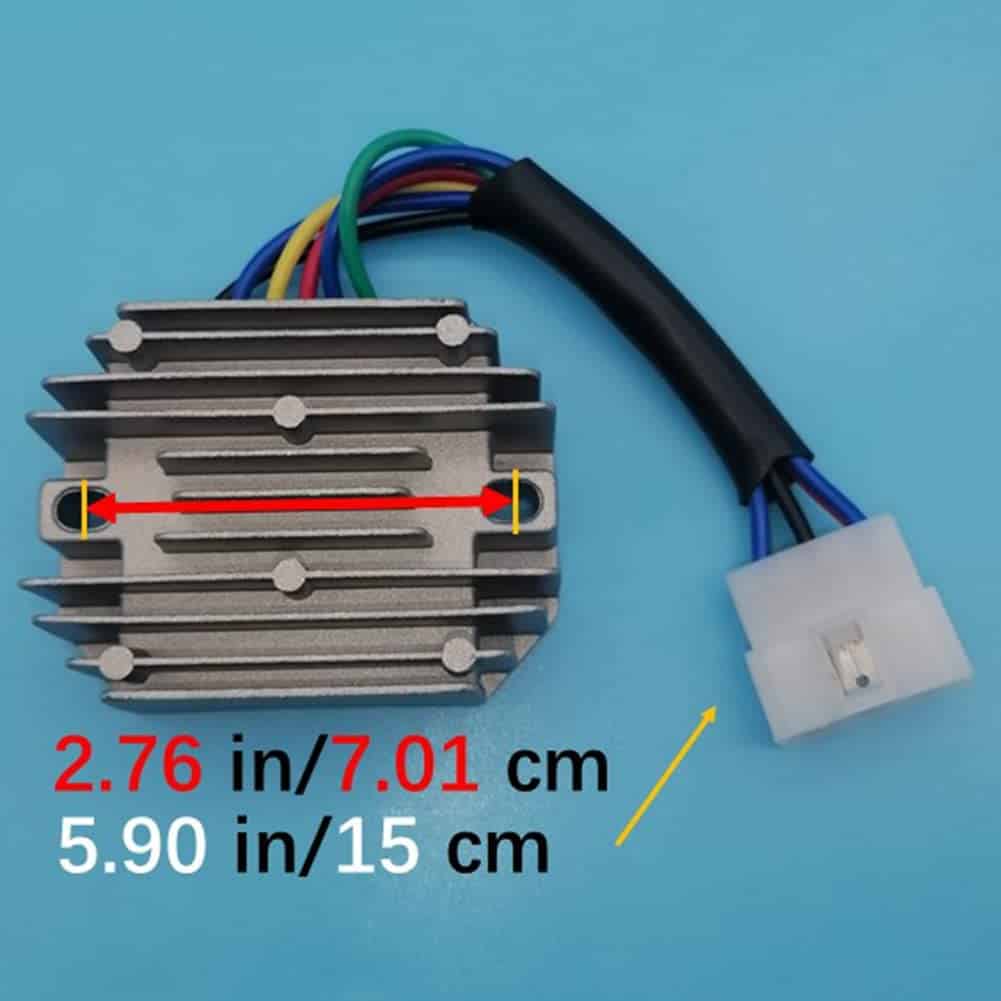 Regulador de Voltaje Compatible con Kubota ZD18 ZD21 RTV500 - Imagen 3