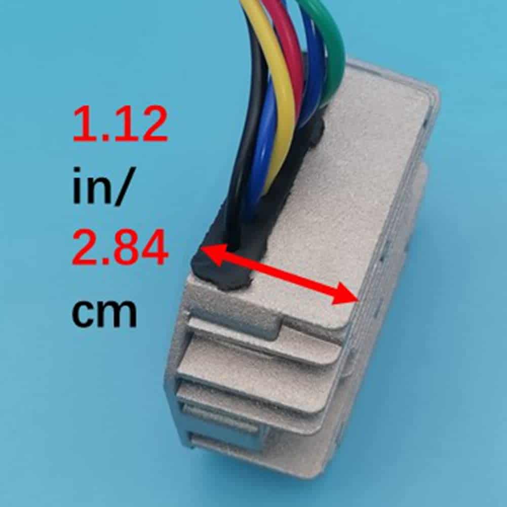 Regulador de Voltaje Compatible con Kubota ZD18 ZD21 RTV500 - Imagen 6