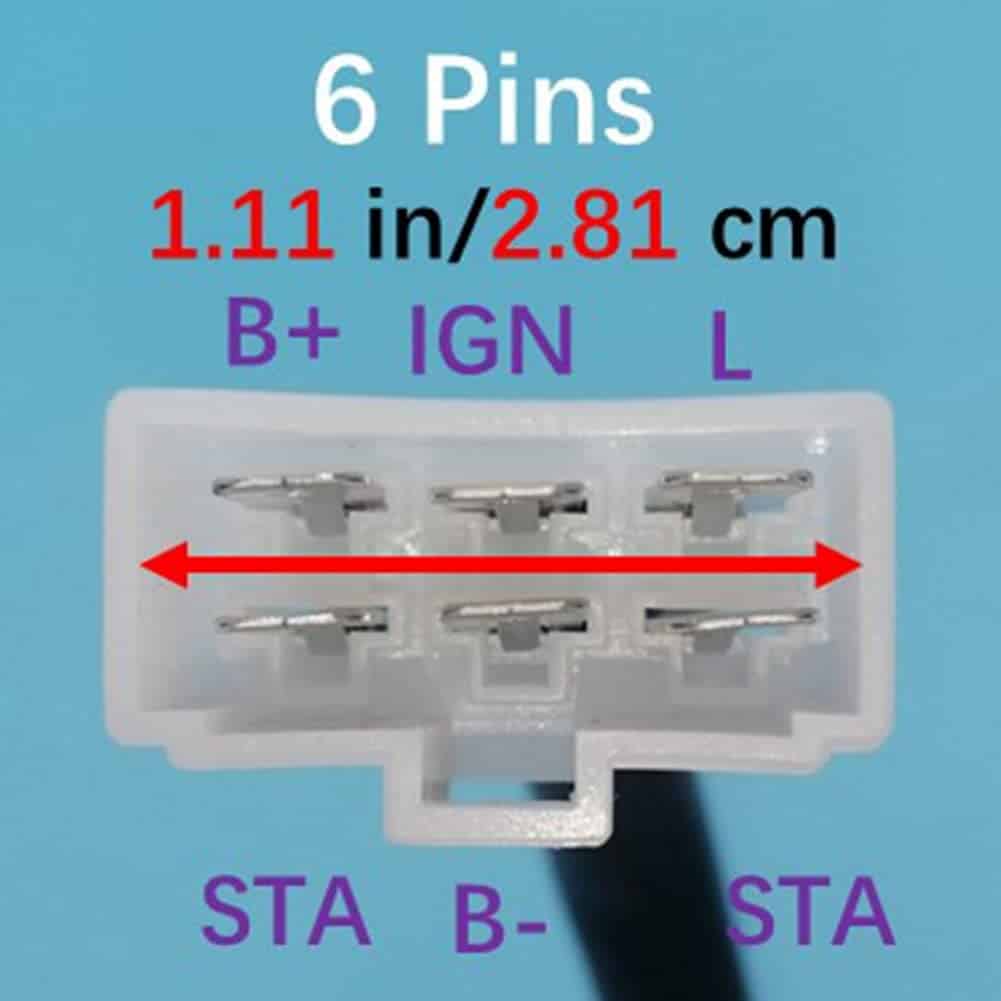 Regulador de Voltaje Compatible con Kubota ZD18 ZD21 RTV500 - Imagen 7