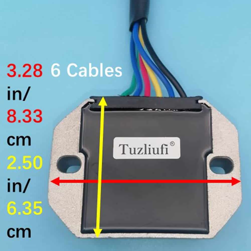 Regulador de Voltaje Compatible con Kubota ZD18 ZD21 RTV500 - Imagen 5