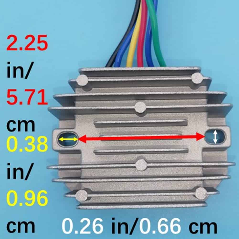 Regulador de Voltaje Compatible con Kubota ZD18 ZD21 RTV500 - Imagen 4