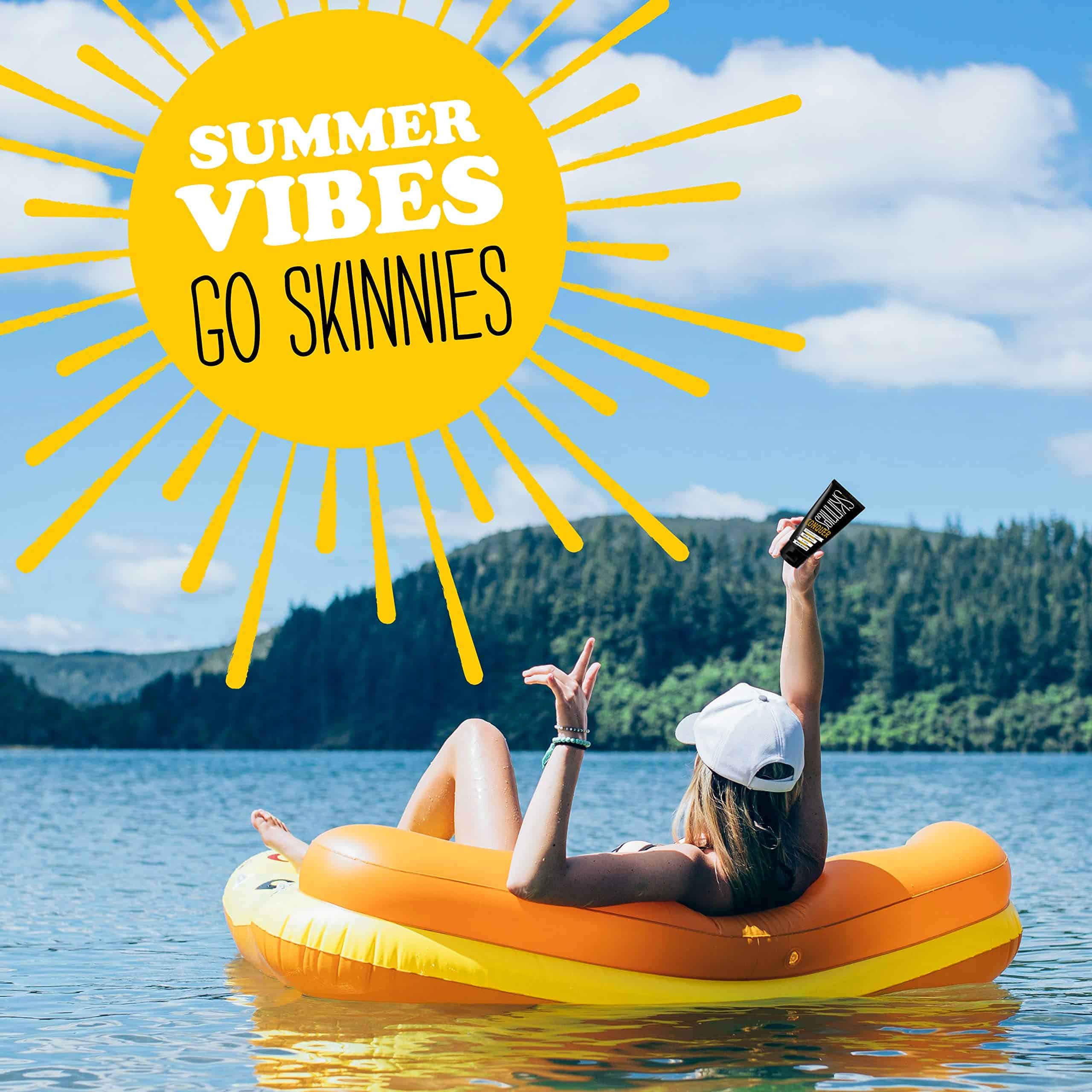 Skinnies 100ml SPF50+ CONQUER, Crema Solar en Gel, Amplio - Imagen 9